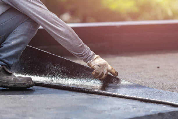 Professional Exterior Waterproofing technician working in Bethlehem, NC